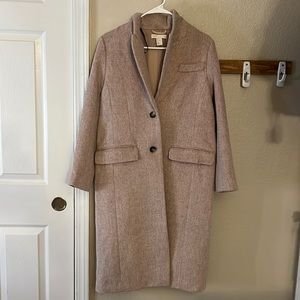 H&M Wool Blend Coat Size 4
